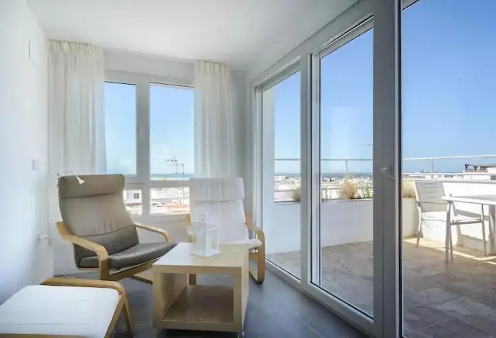 Apartamento Con Terraza Vistas Al Mar. Conil De La Frontera Apartment